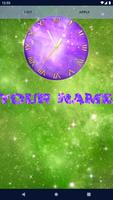 Space Clock Live Wallpaper screenshot 1