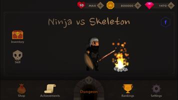 Ninja vs Skeleton скриншот 3