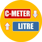Cubic Meter to Litre Converter icône