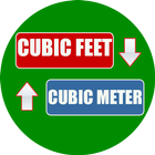 Cubic Feet to Cubic Meter icône