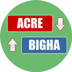 Acre to Bigha Converter icône