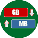 GB to MB Converter APK