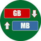 GB to MB Converter icon