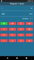 Gram to Kg Converter capture d'écran 1