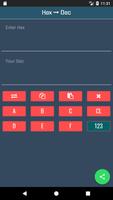 Decimal to Hexadecimal Converter imagem de tela 3