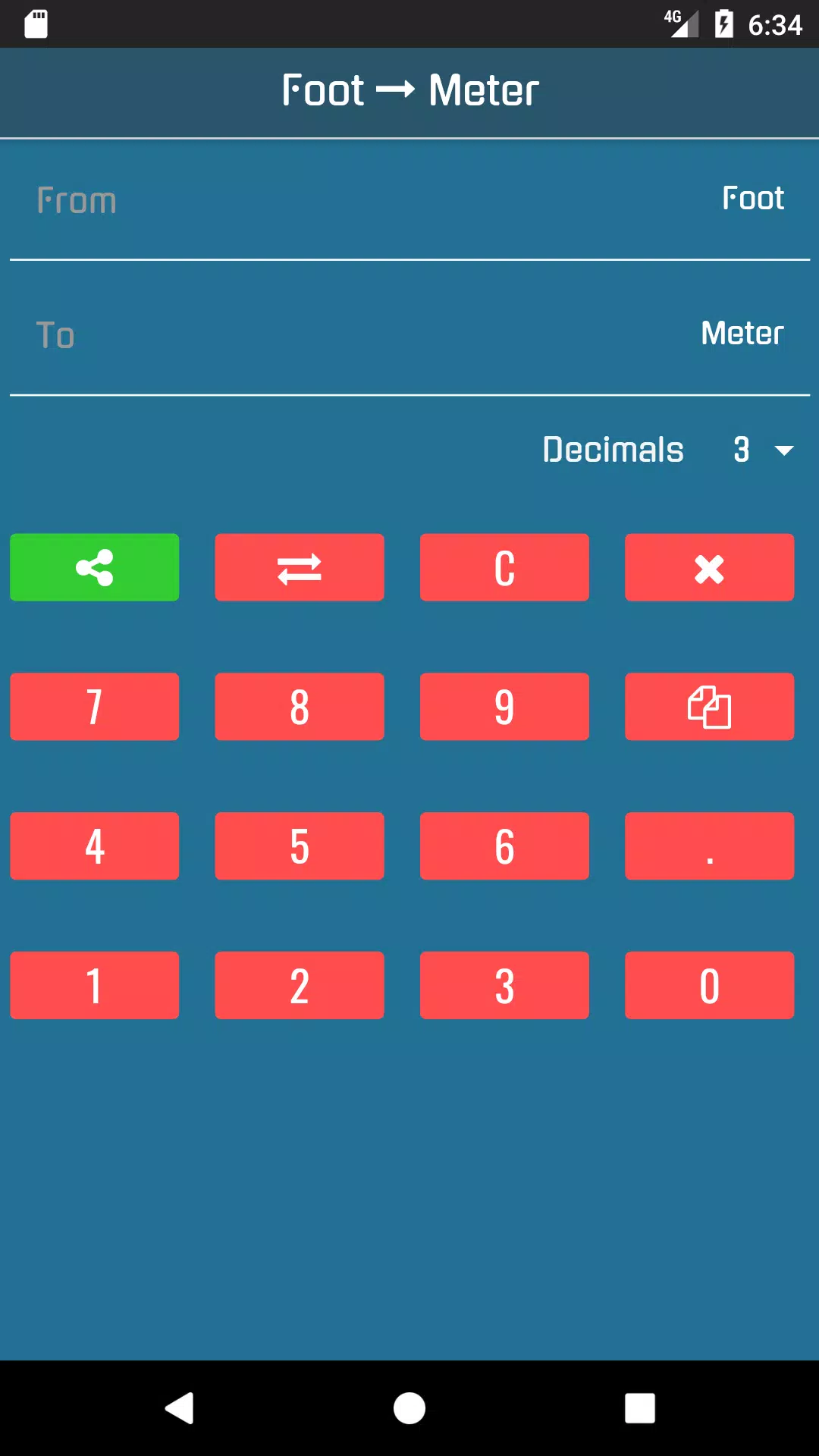 Feet to Meter Converter APK for Android Download