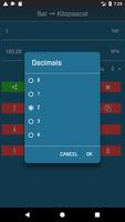 برنامه‌نما Kpa to Bar Converter عکس از صفحه