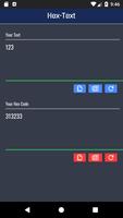 Hex to Text Converter स्क्रीनशॉट 2