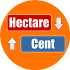 Hectare to Cent Converter icône