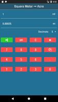 Square Meter to Acre Converter capture d'écran 1
