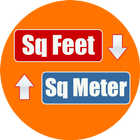 Square Feet to Square Meter Converter biểu tượng
