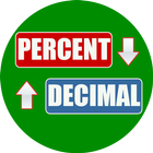 Percent to Decimal Converter icône