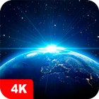 Fondos de pantalla espacio 4K icono
