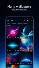 Space wallpapers 4K XAPK download