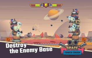 Space Tower Crush Plakat