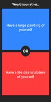 Either - You Would Rather? الملصق