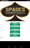 Spades - County Rules الملصق