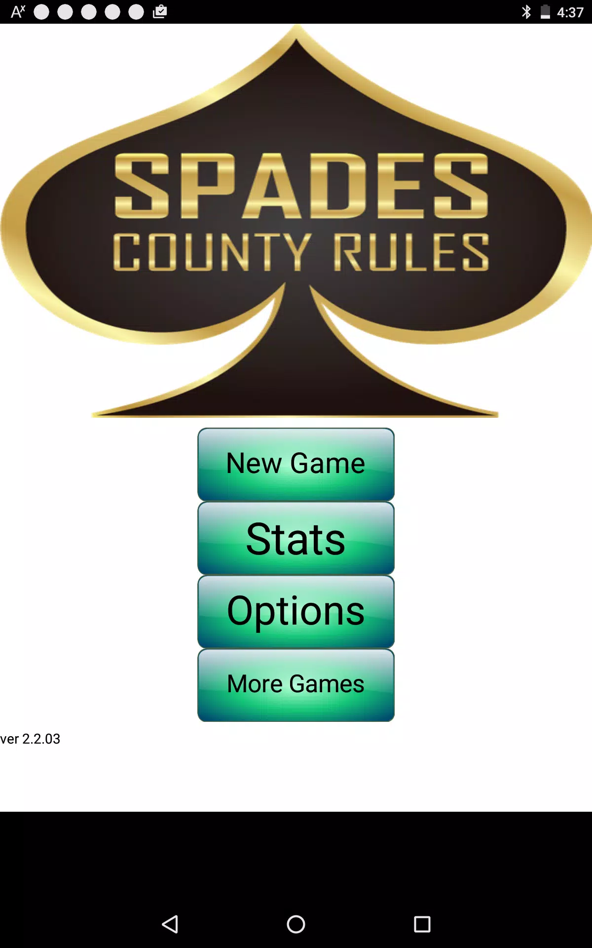 Spades - County Rules APK pour Android Télécharger