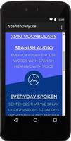 Learn Spanish Daily Sentences & Conversation ảnh chụp màn hình 1