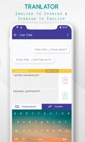 Spanish English Keyboard تصوير الشاشة 3