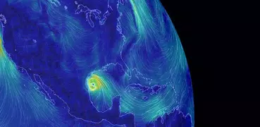 Wind Map Hurricane Tracker, 3D