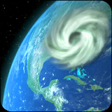 Carte des vents - 3D Ouragans icône