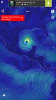 Wind Map Hurricane Tracker, 3D ảnh chụp màn hình 1