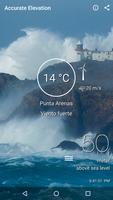 elevação precisa e clima Cartaz