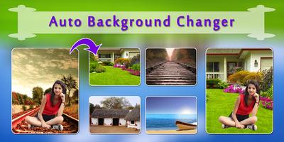 Auto Photo Background Changer : Cut Paste Photo captura de pantalla 1