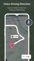 Voice GPS & Driving Direction capture d'écran 1