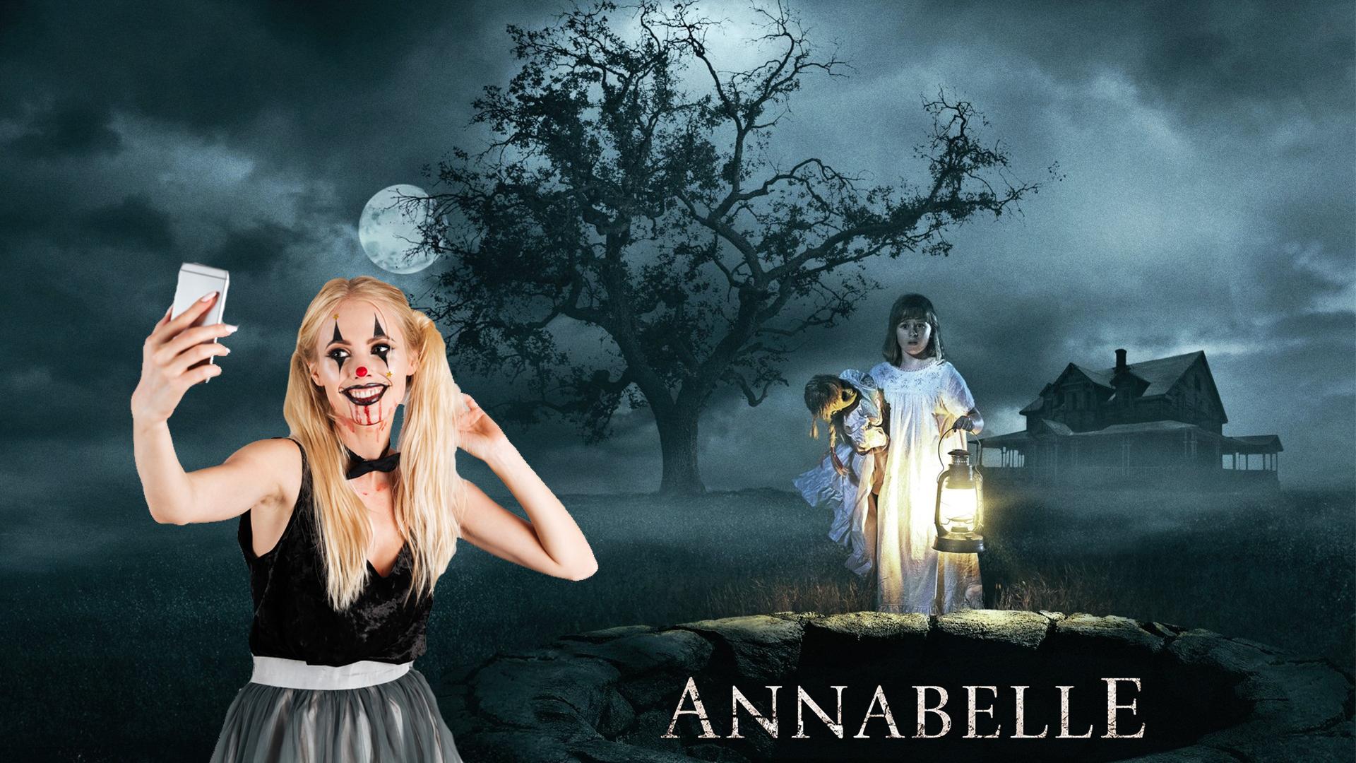 Selfie with Annabelle постер.