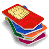 بطاقة SIM والاتصالات النسخ أيقونة