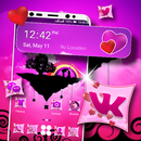Couple On Sky Launcher Theme APK