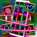 Colorful Neon Launcher Theme APK