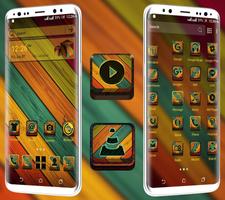 Colorful Stripes Theme скриншот 1
