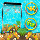 Cool Summer Launcher Theme आइकन