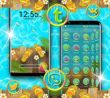 Cool Summer Launcher Theme 截图 3