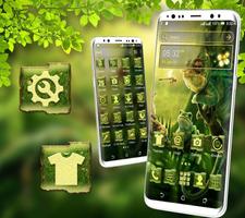 Chameleon Frog Launcher Theme imagem de tela 1
