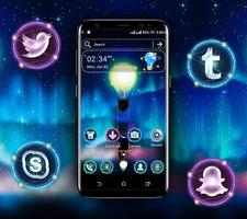Light Bulb Launcher Theme Cartaz