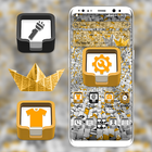 Creative 3D Box Launcher Theme ícone
