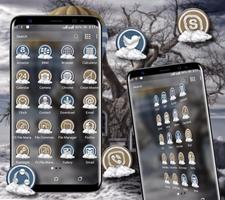 Balloon Tree Launcher Theme imagem de tela 1