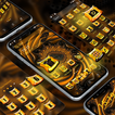 Golden Fractal Shape Theme