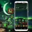 Green Aurora Launcher Theme
