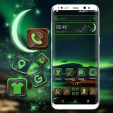 Green Aurora Launcher Theme biểu tượng
