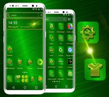Green Texture Launcher Theme gönderen