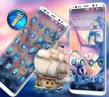Dragons Fantasy Launcher Theme ảnh chụp màn hình 1
