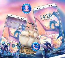 Dragons Fantasy Launcher Theme ảnh chụp màn hình 2