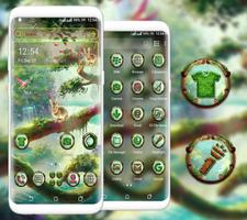 Dream Forest Launcher Theme Cartaz