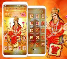 Durga Maa Launcher Theme Cartaz