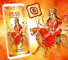 Durga Maa Launcher Theme imagem de tela 3